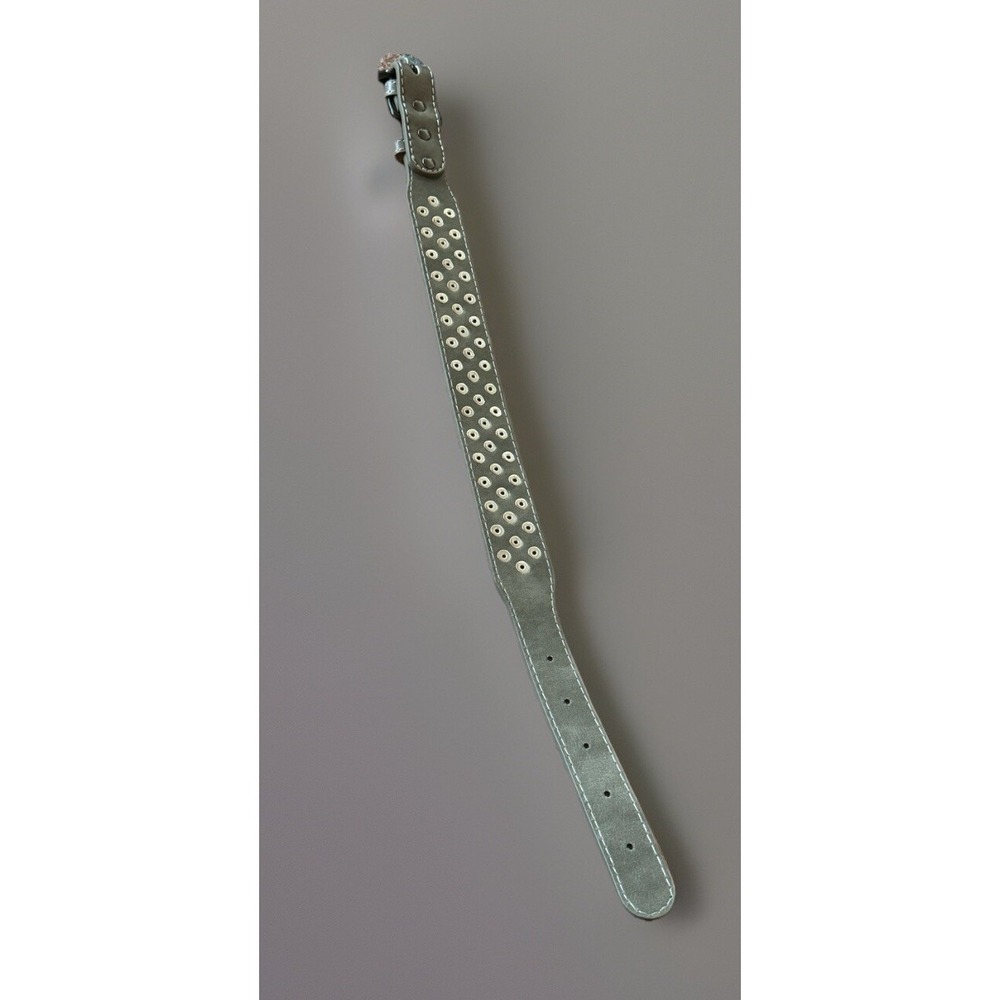 Studded Collar For Large Dogs 21" Gray New - Picture 7 of 7